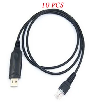 

YIDATON 10PCS USB programming cable 8-PIN jack for YEASU/VERTEX mobile radio for GX2000 VX-2000 VX-2100 FT2500 VX-2500