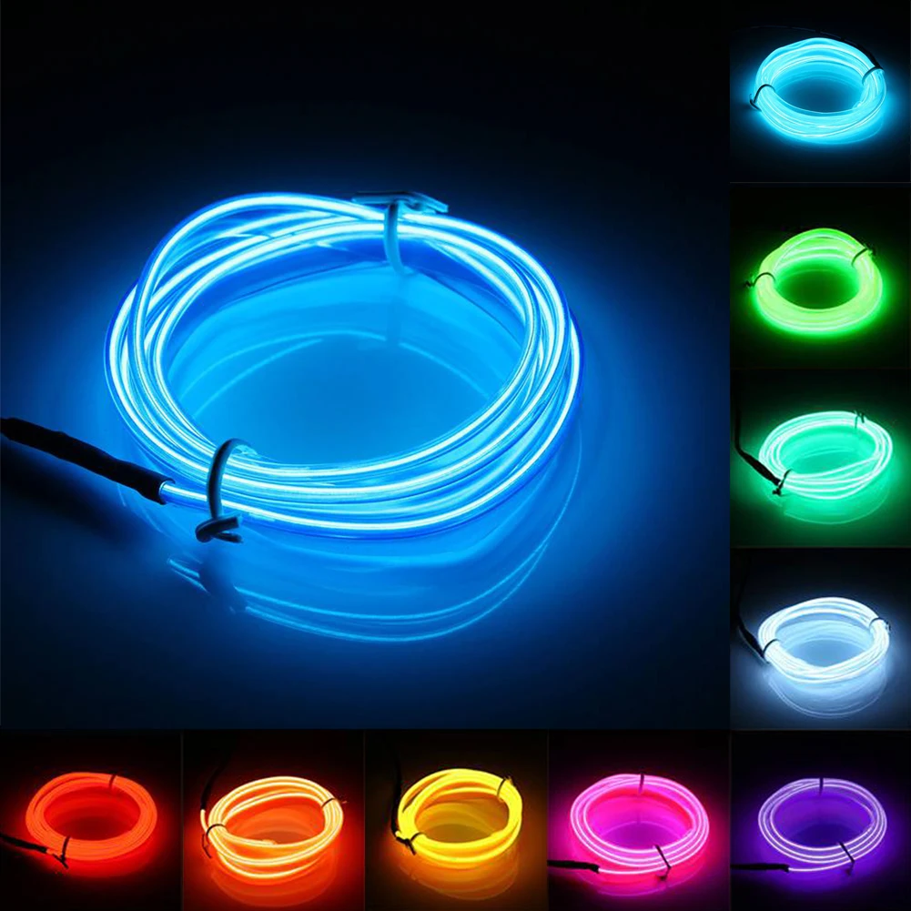 Image result for 2m battery operated neon lights