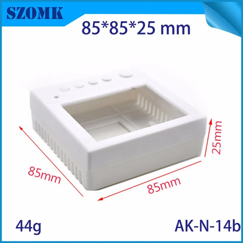 plastic enclosure for electronics plastic case plastic box for electronic project szomk china enclosure market humity control project box 2x AA battery holder (3)