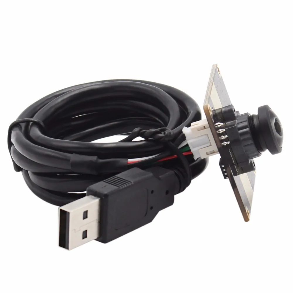 Широкий Угол Fisheye USB Камера модуль Aptina AR0330 CMOS 2 мегапикселя 1920*1080 180 градусов коррекция искажений Плата USB камеры