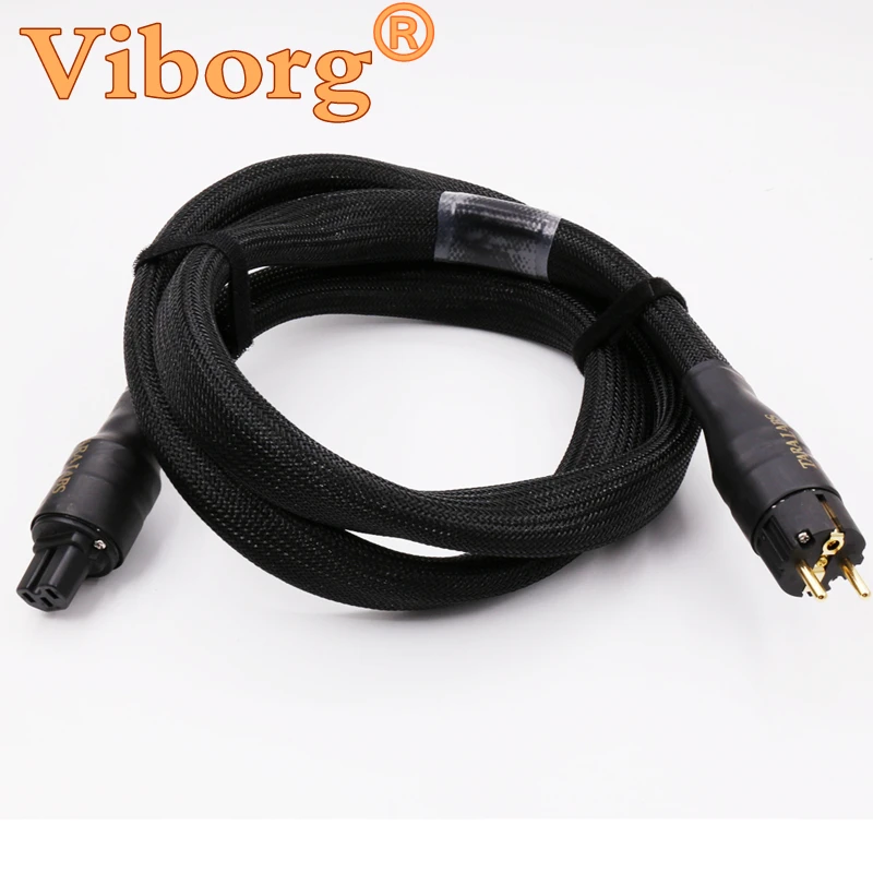 bilder für Viborg X 1,8 Mt HIFI audio TARA LABS Die AC Stromkabel Audiophile EU Audio Schuko stromkabel mit original box bilder für Viborg X 1,8 Mt HIFI audio TARA LABS Die AC Stromkabel Audiophile EU Audio Schuko stromkabel mit original box