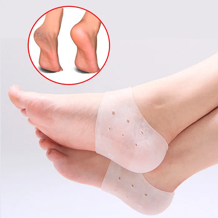 Здоровый 2x Footful увлажняющий пяточный гель носки для спа жесткий треснутый ремонт уход за кожей рельеф
