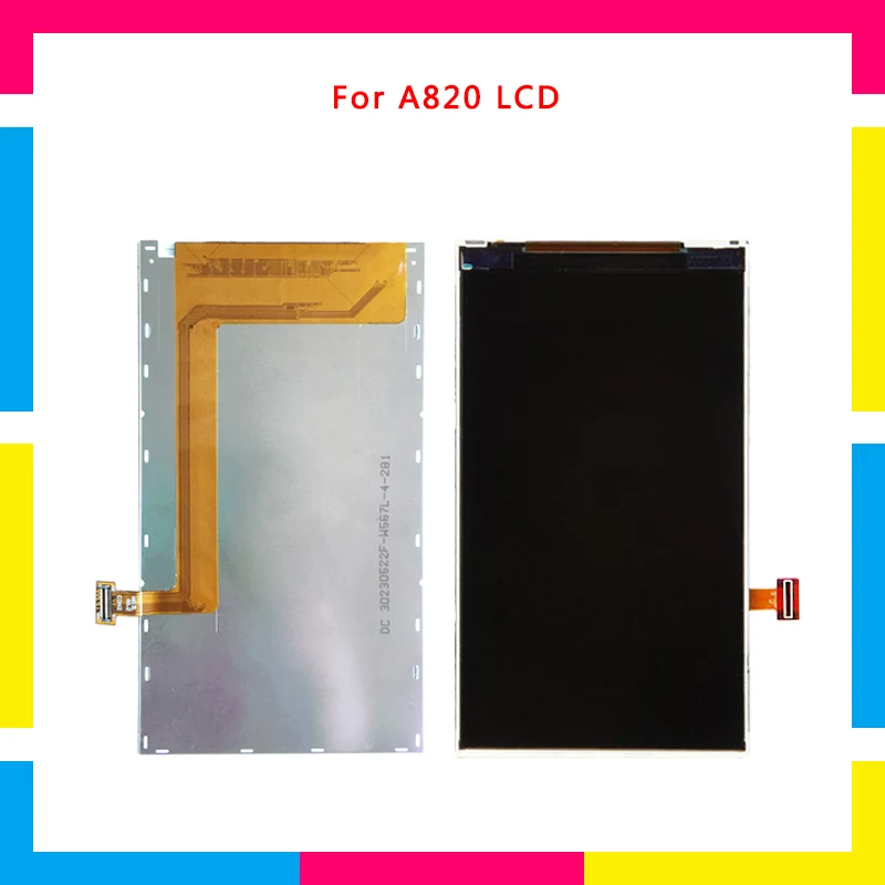

Replacement high Quality LCD Display Screen For Lenovo A820 + Tracking Code