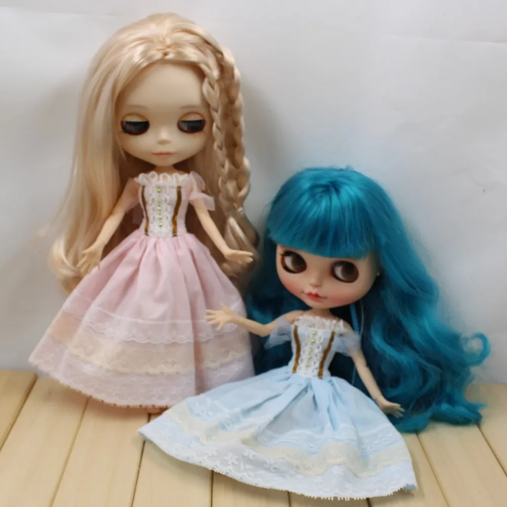 Neo Blythe Doll Wedding Dress with Fancy Headdress 1