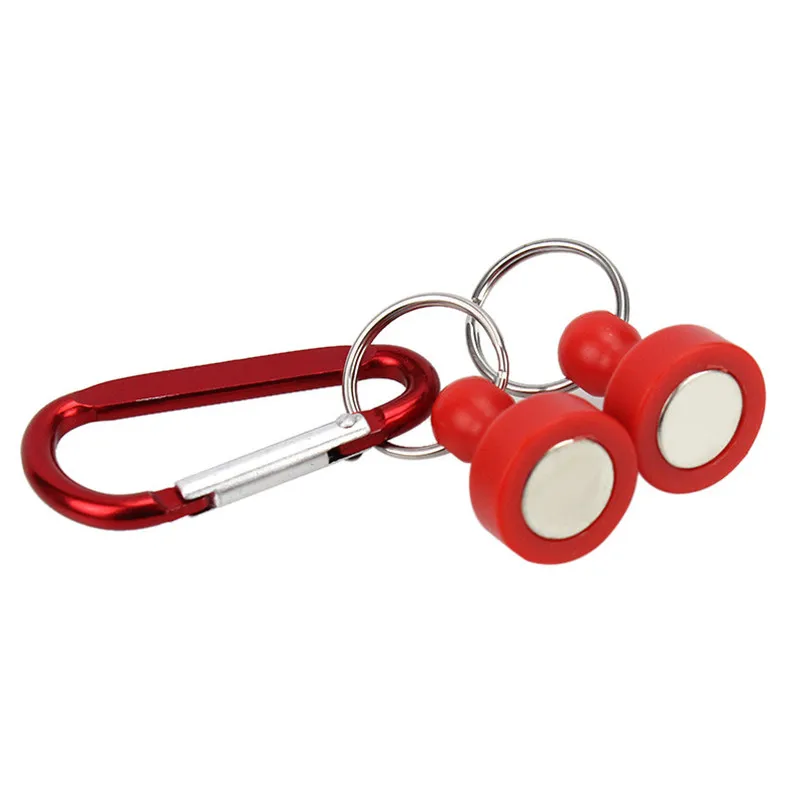 Climbing Holder Carabiner Flying Fish Solid Magnetic Buckle Landing Net Release Holder Carabiner Tackle stainless steel #3j25 (7)