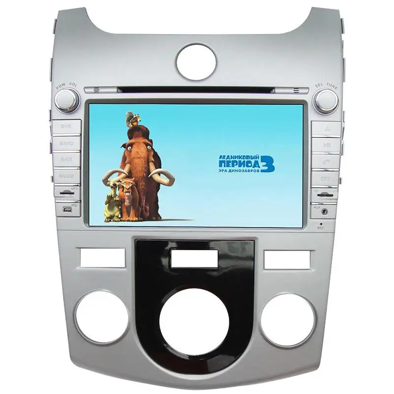 Discount 8" Car DVD player with GPS(opt),audio Radio stereo,USB/SD,AUX,car multimedia for KIA CERATO Forte 2008 2009 2010 2011 2012 (AT) 7