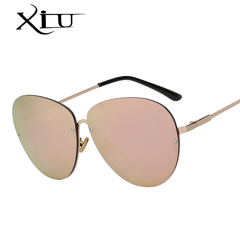 

XIU Classic Men Women Sunglasses Oval Shade Sun Glasses Brand Designer Glasses Retro Vintage Fashion Eyewear UV400