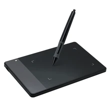 HUION 420 4-дюймовый цифровой Планшеты мини USB цифровым пером планшет Графика планшет для рисования OSU игровой планшет