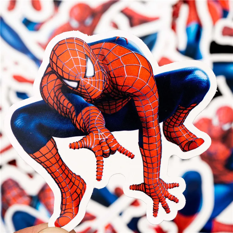 32pcs Super Hero Stickers Movies Character Sticker For DIY Guitar Luggage Phone