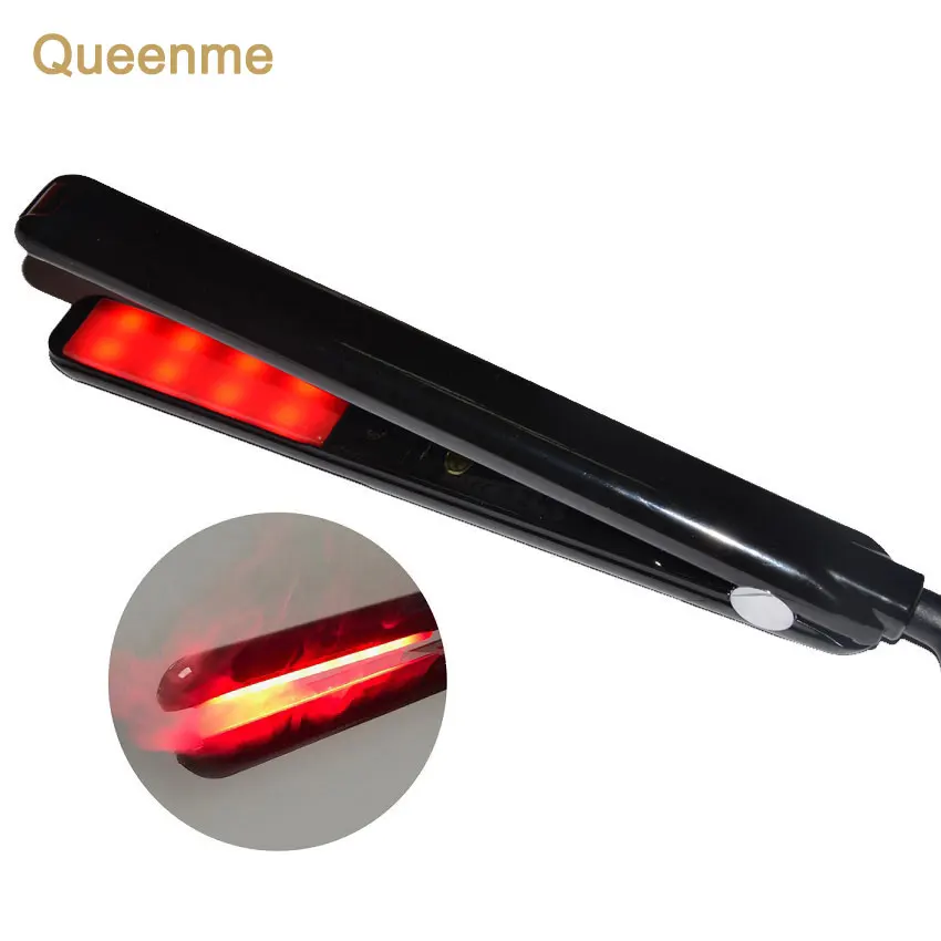 Ультразвуковой инфракрасный зажим для ухода за волосами QUEENME с ЖК дисплеем