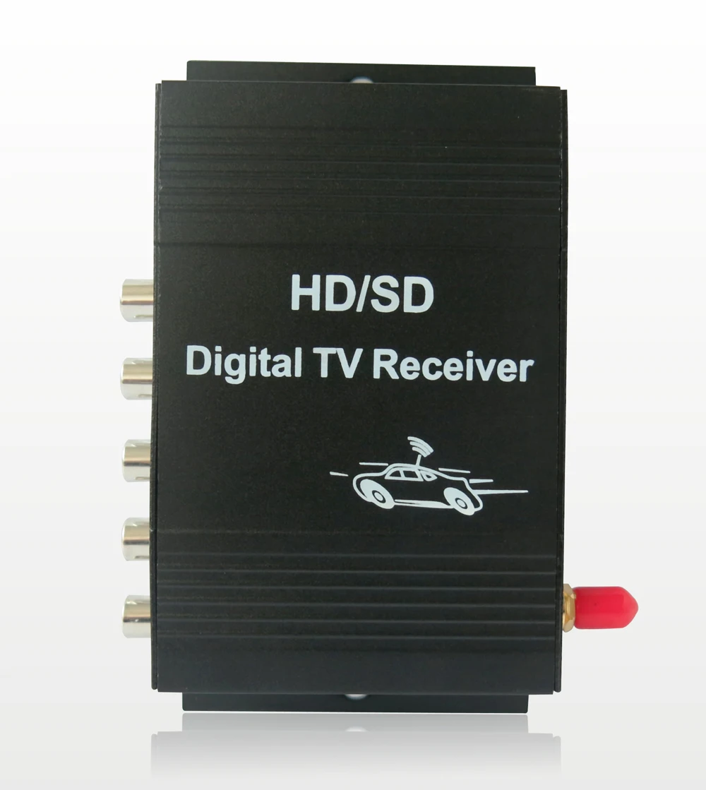 Цифровой автомобильный тв тюнер Krando HD 1080P Стандартный ТВ приемник для Бразилии