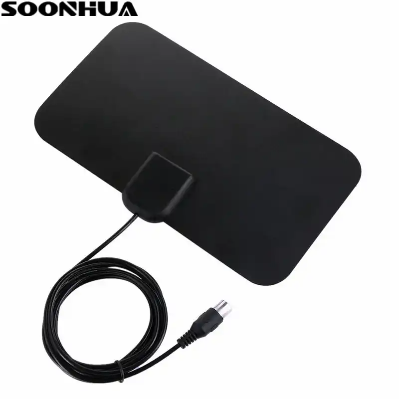 detail feedback questions about soonhua 50 miles booster activesoonhua 50 miles booster active indoor digital tv antenna aerial hd flat design 25db high gain