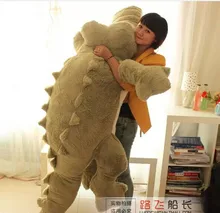 huge lovely plush green crocodile toy stuffed cartoon Chinese alligator pillow birthday gift about 200cm