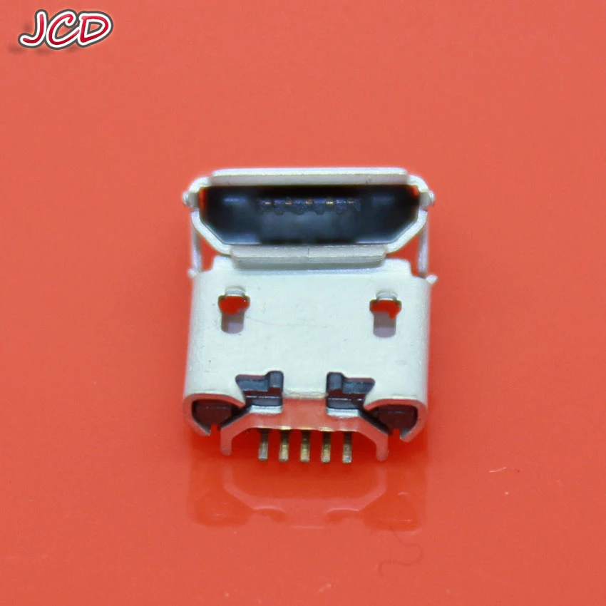 JCD 30 шт. Micro USB 5 контактный разъем гнездо B Тип звуковой для зарядки хвоста