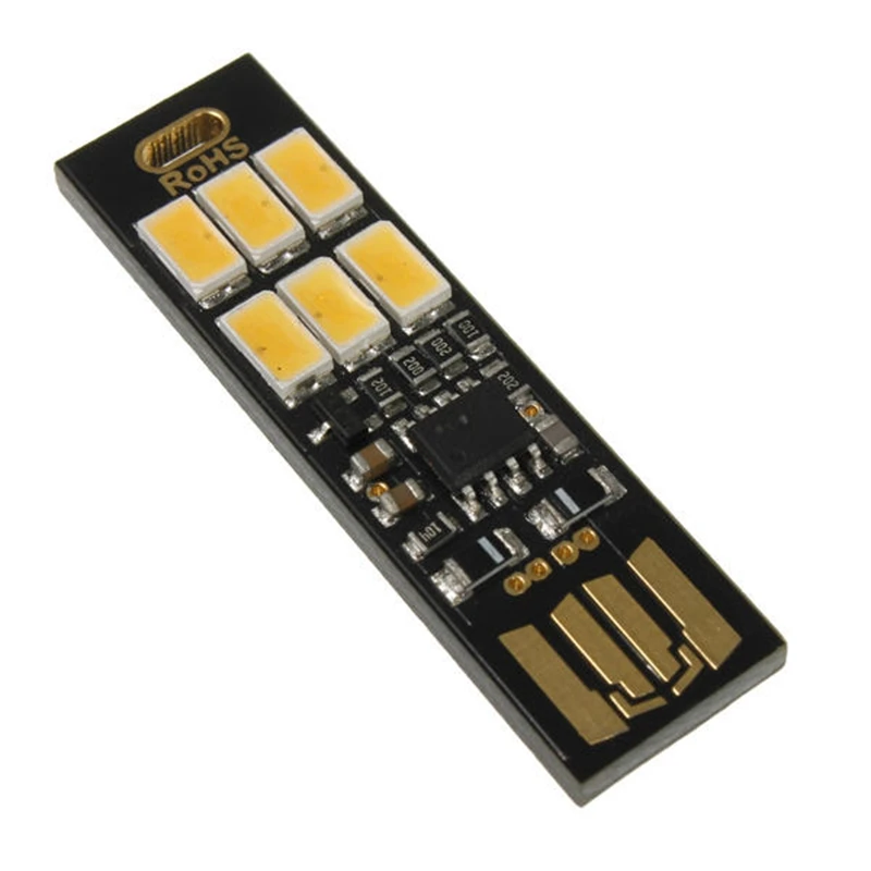 LUSTREON 5V 1W 50LM Mini T0uch переключатель USB Mobile Power кемпинговая Светодиодная лампа