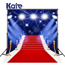 Kate фотостудия фон Red Carpet Лестница освещения сцены Kate фон свадьбы