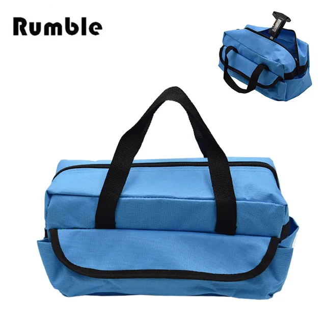 1pcs Oxford Cloth Electrician Hardware Hand Repair Tool Storage Bag 1pcs Oxford Cloth Electrician Hardware Hand Repair Tool Storage Bag Woodworking Organzier Handbag Case Pouch
