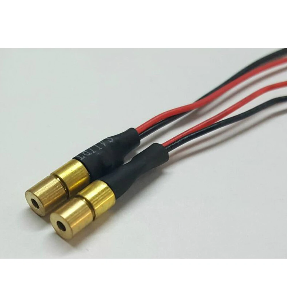 

4mm635nm5mw Mini Red Spot Positioning Laser Module Emitting Diode Lamp