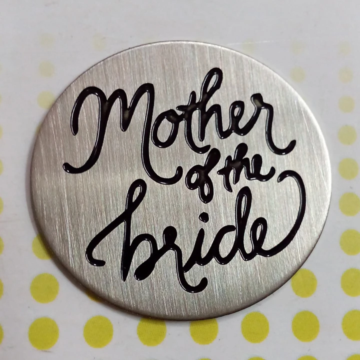 

Wholesale 22mm Stainless Steel mother of the bride floating plates