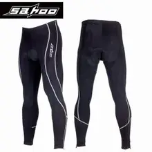 SAHOO мужские с гелевым наполнителем велосипедный длинные штаны Весна Осень Ropa Ciclismo велосипедные штаны для велоспорта бег фитнес компрессионные колготки