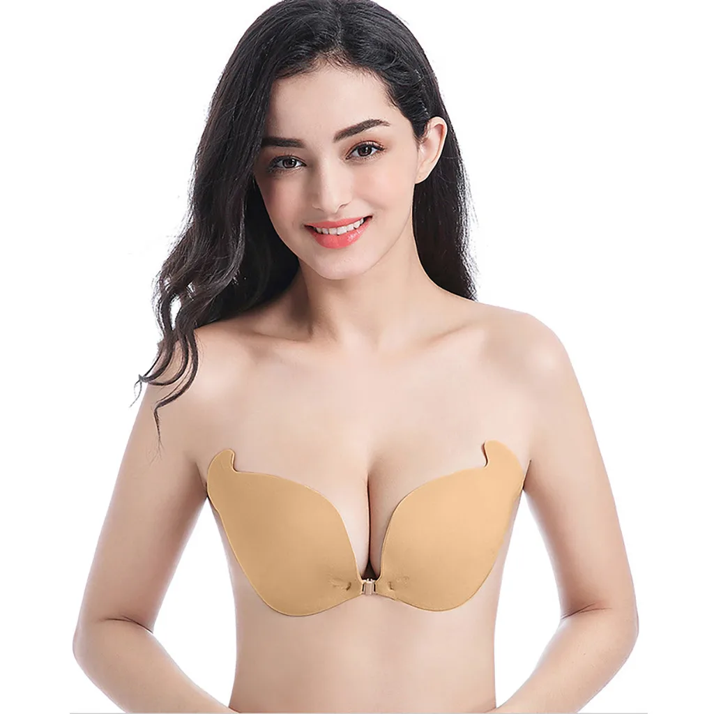 

Bikini Push Up Padded Swimsuit Bikini Small Bust Thicker Breathable Sponge Bra Pad Invisible Paste Padding