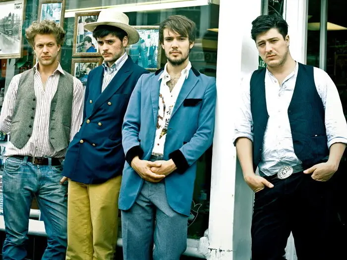 

D1140 Mumford & Sons Band Indie Folk Rock Music-Print Silk Art Wall Poster