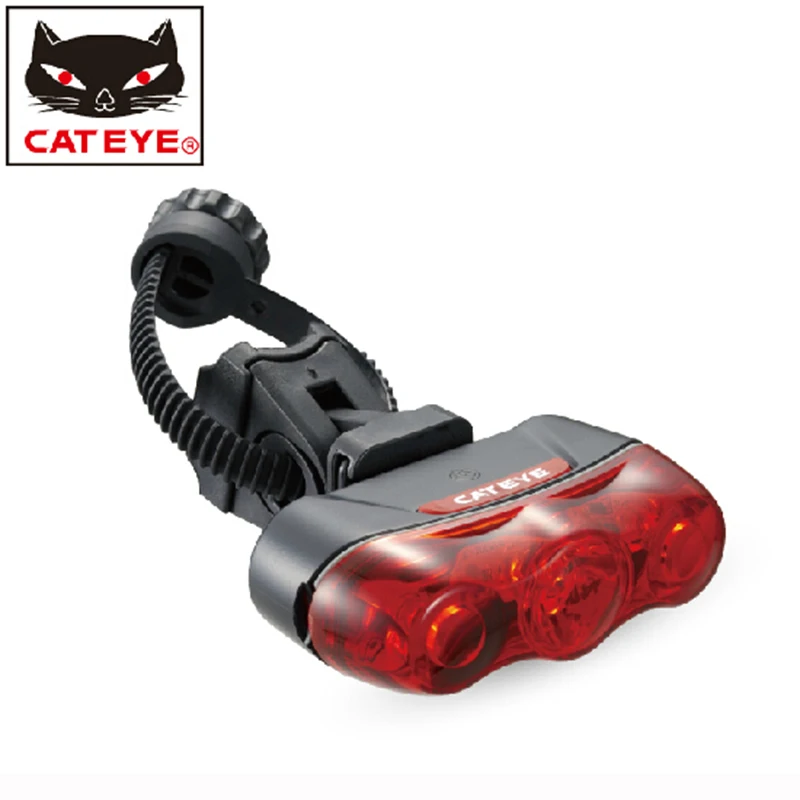 CATEYE Bike Bicycle Light Rear Light Led Taillight Lamp Flashlight-RAPID 3 Red Mountain Bike