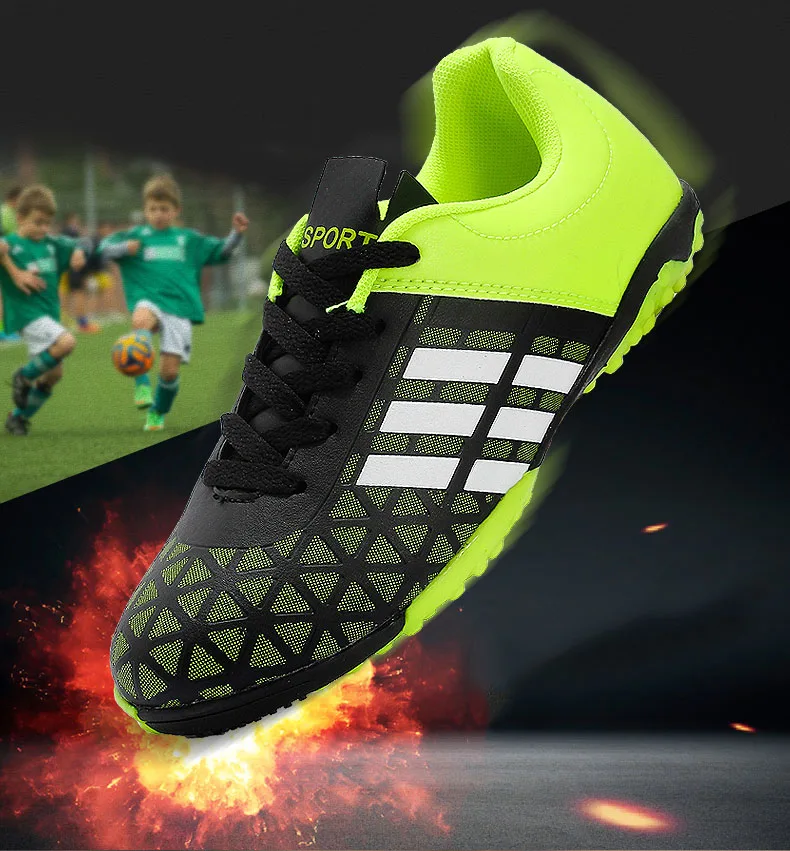 Indoor Superfly Breathable Chuteira Futebol High Quality Cheap Men Soccer Shoes Superfly Original TF Kids Football Shoes (1)