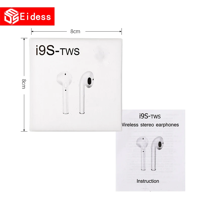 Беспроводные стереонаушники I9s TWS Bluetooth 5 0 с зарядным боксом микрофоном на