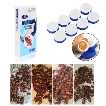 

8Pcs/box Hot Simple Effective Convenient Kill Cockroach Products from Cockroaches Cockroach Repellent Infection Kill Eradicate