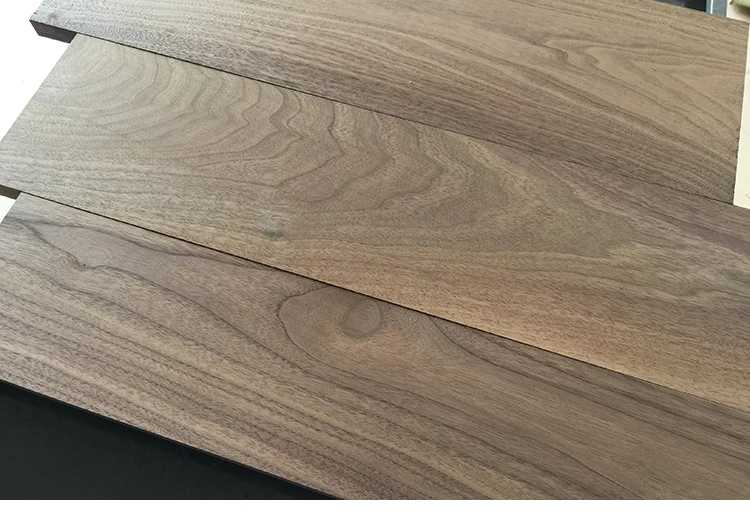1 pieza negro nogal madera en blanco bloques fruta Pizza tabla de cortar teclado DIY en blanco