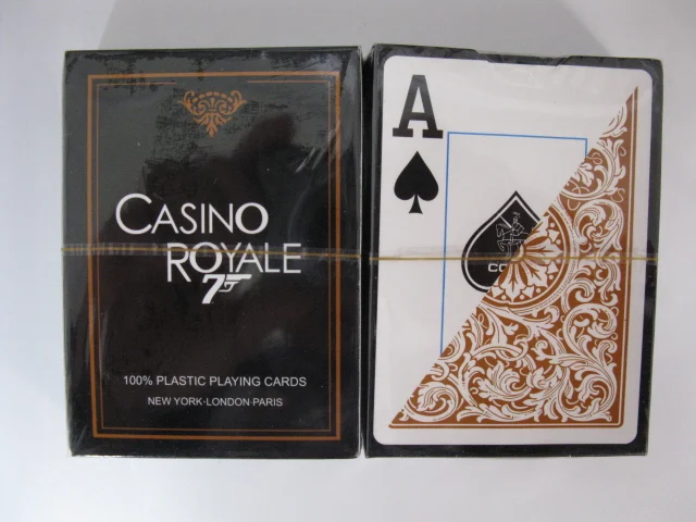 

Magic poker home-Customized -casino royale perspective poker card,Plastic cards,marked cards.Poker cheating,88x63mm