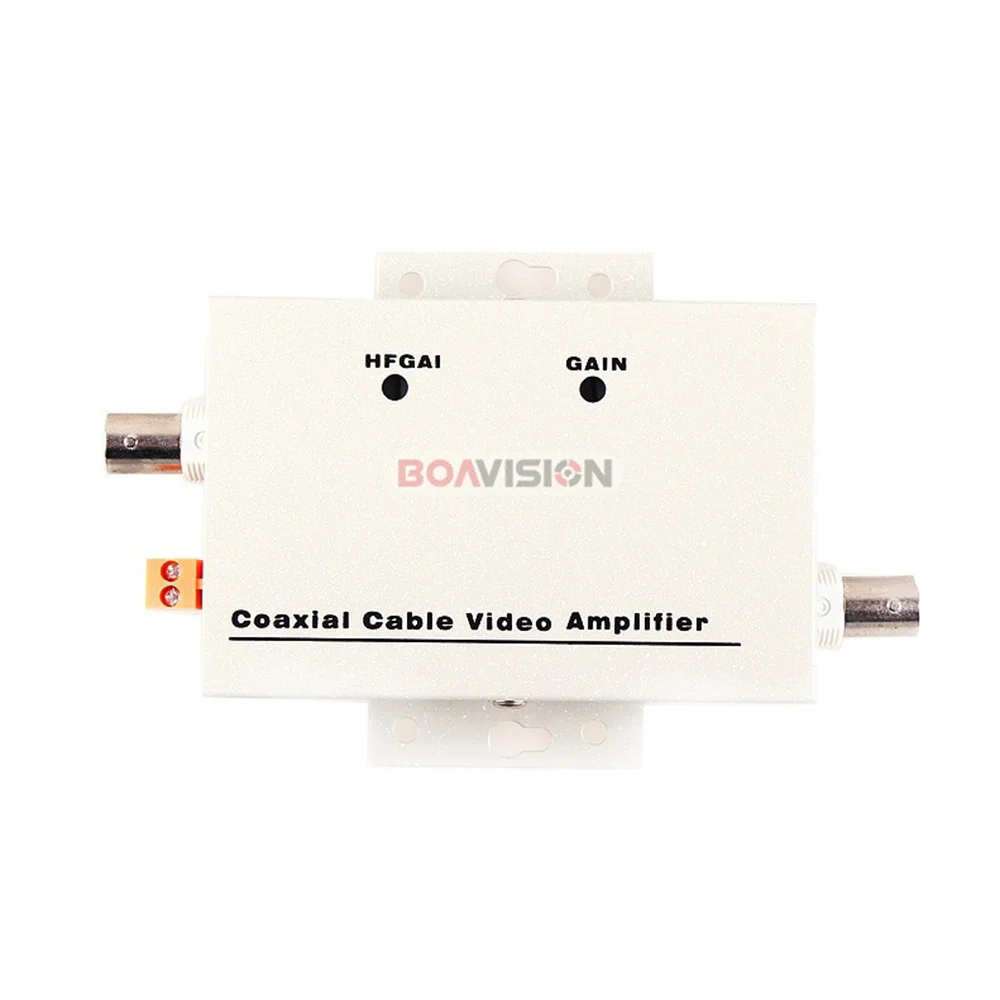 Coaxial Cable Video Amplifier CCTV Signal Booster BNC Balun Connectors Coaxial Cable Video Amplifier CCTV Signal Booster BNC Balun Connectors