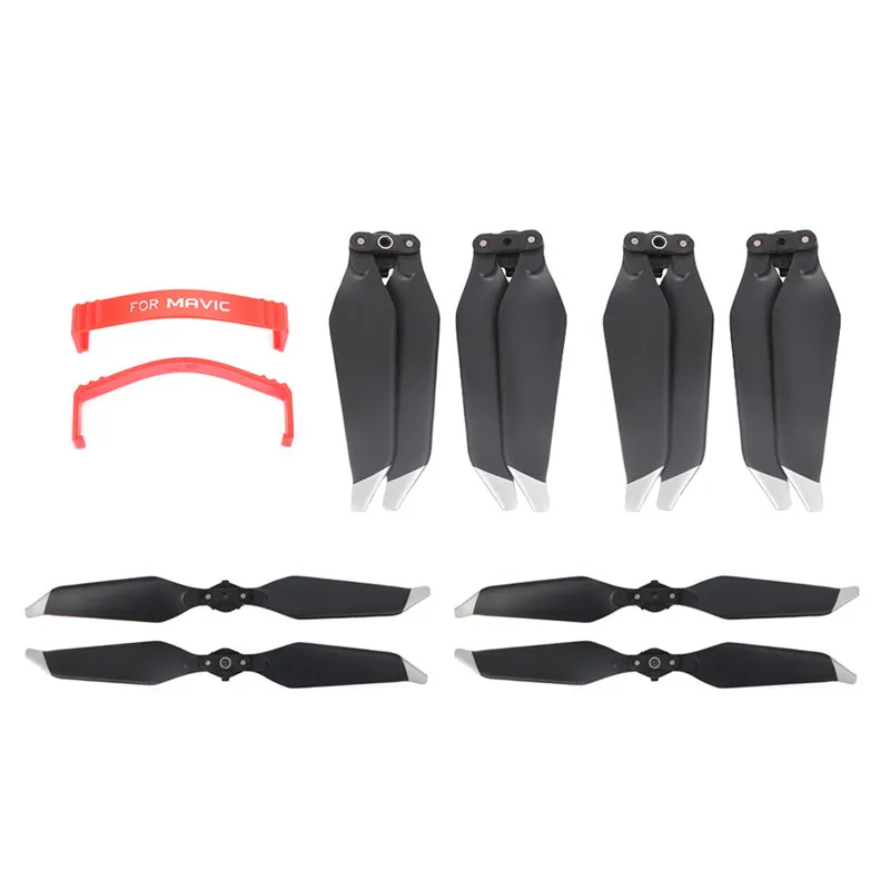 4 пары 8331F малошумные пропеллеры для DJI MAVIC PRO PLATINUM + 2 шт. стабилизатор пропеллера