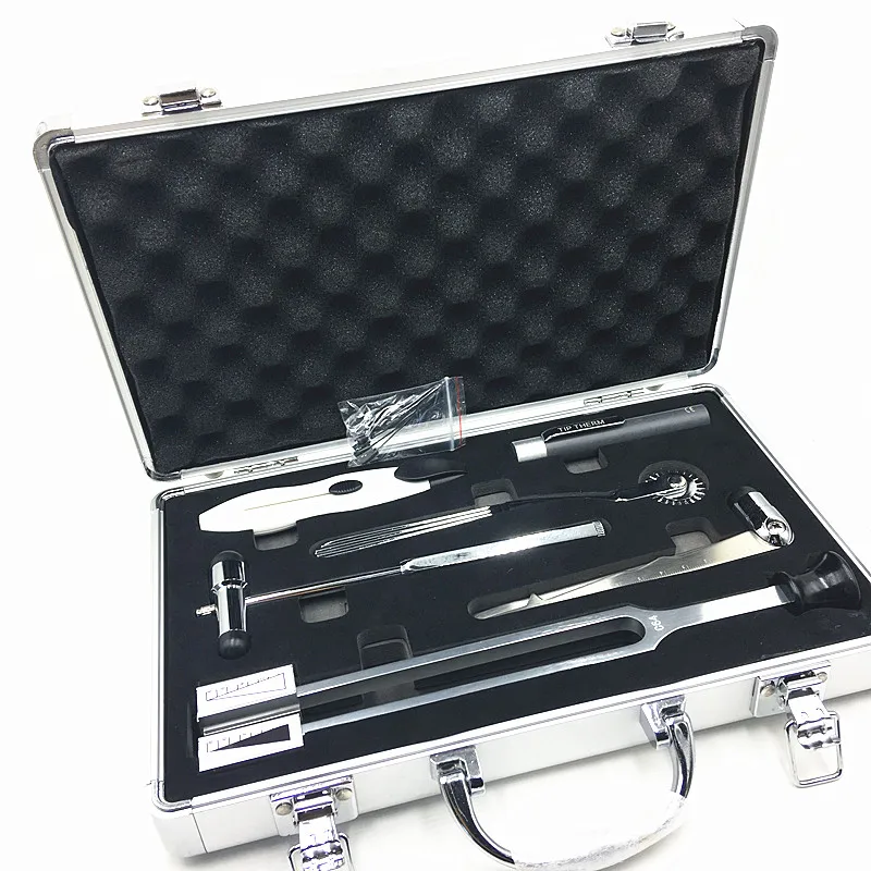 

set of diagnostic tools for Neurology semi-quantitative tuning fork temperature sensor 10g nylon silk