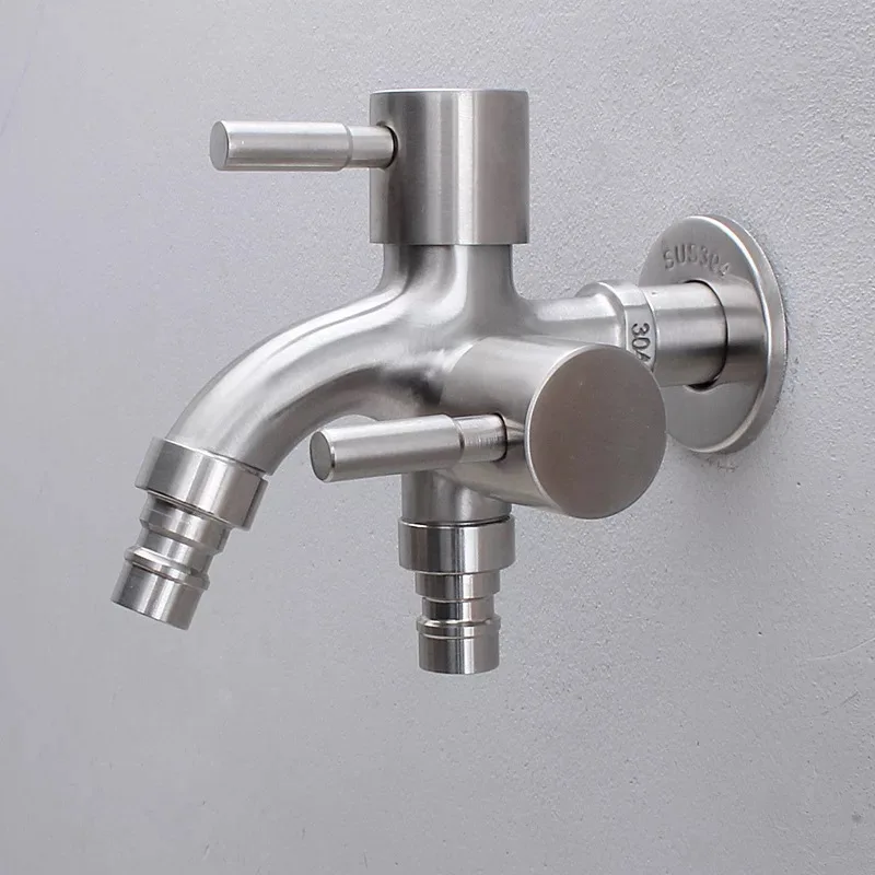 

1pcs shower faucet 1 inlet 2 outlet Hot and Cold Taps Multifunction Fuacet Valve Diverter angle Mixer valve for bidet shower