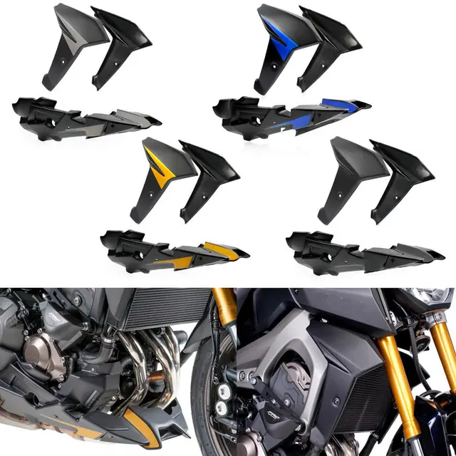 Bellypan Engine Spoil W Radiator Side Frame Body Fairing For 2017 Bellypan Engine Spoil W Radiator Side Frame Body Fairing For 2017 2016 Yamaha Fz