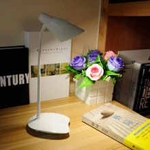 Rechargeable LED Desk Lamps Modern Table Lamps USB 3 Level Brightness 5V Luminaria White Flexible Student Reading Lights T11