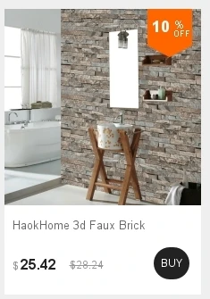 HaokHome, современные 3d мозаичные кирпичные обои в рулоне, 0,53 м x 10 м, дамастские обои для гостиной, голубые Настенные обои для дома, спальни, декор для гостиной