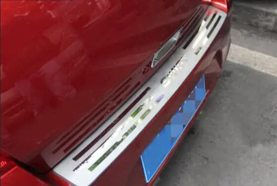 For Suzuki Swift Rear Guard Panel Special Modified Luggage Box Threshold Stainless Steel Rear Guard Panel Decorative Strip