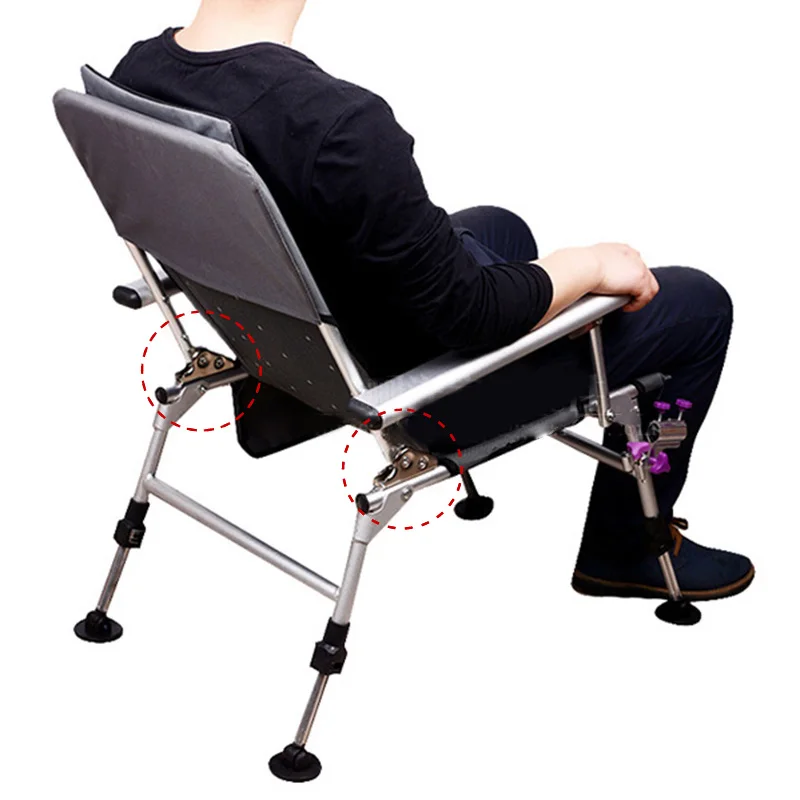 Chaise canapé charnière 180 degrés 5 niveau pièces de rechange en métal pliant levage dossier accessoire cliquet meubles matériel ► Photo 3/4