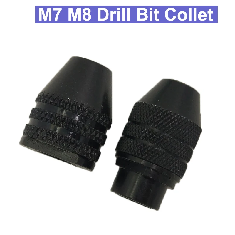 URANN M7 M8 Keyless Drill Bit Chuck Collet Adapter