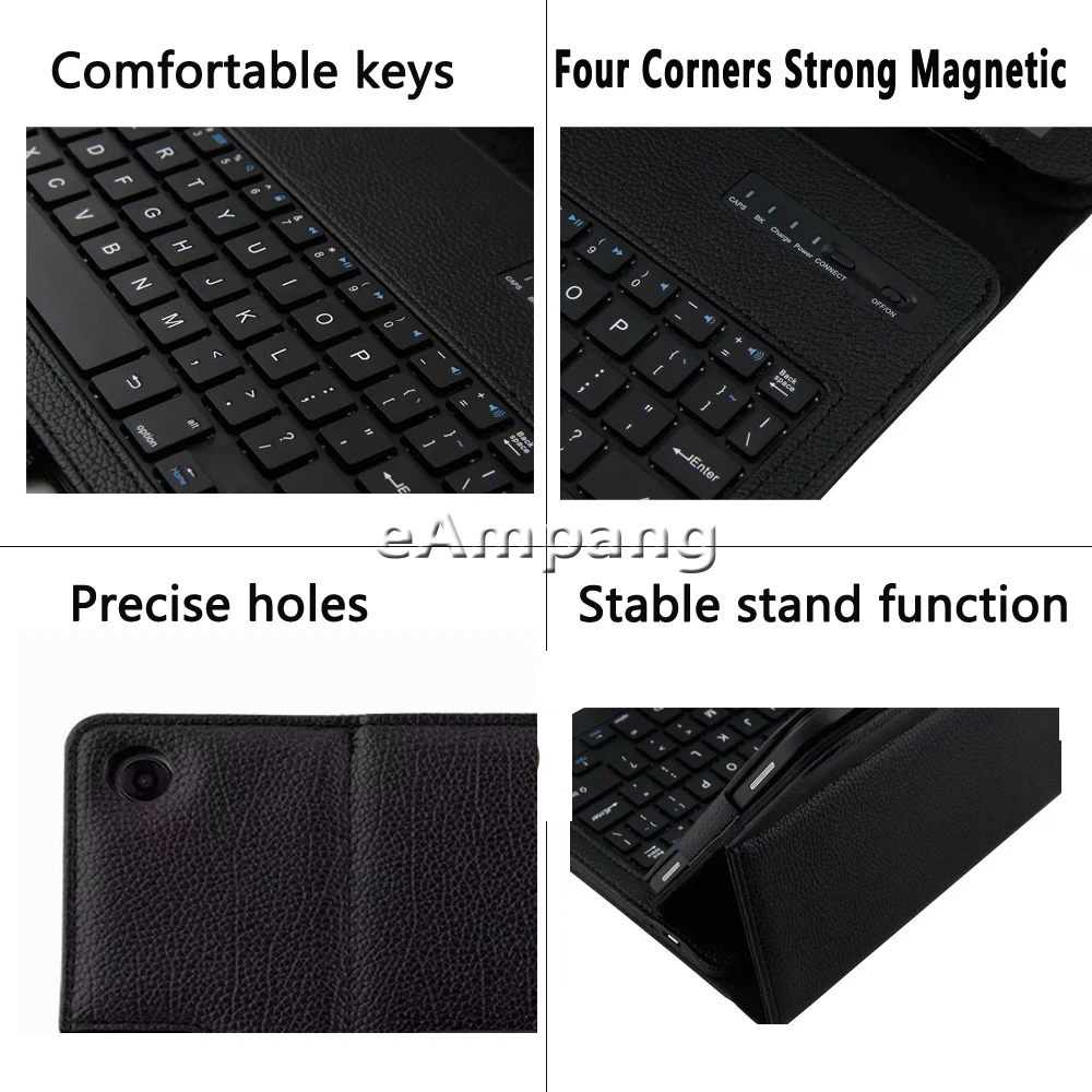 Отсоедините чехол для клавиатуры с Bluetooth Samsung Galaxy Tab S5e 10 5 2019 SM T720 T725 + пленка