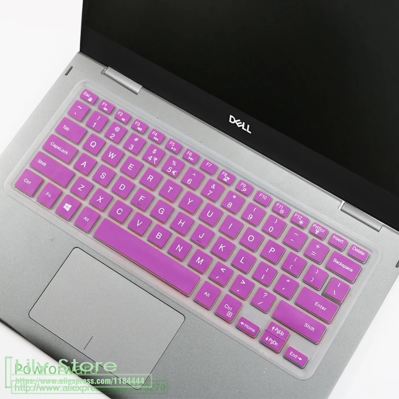 Для Dell Inspiron 14 дюймов 5000 серии 5482/5481(2 в 1) i5379 i5482 i5481 i5485 силиконовая клавиатура для ноутбука