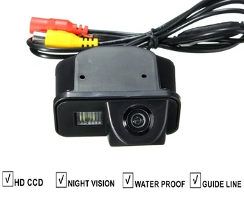 

Car Reverse Rear View Camera For TOYOTA Auris 2007-2011 Vios Avensis T25 T27 backup Camera Guide Line Night Vision Water Proof