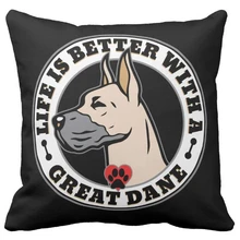 Great Dane Decoration And Get Free Shipping On Aliexpress Mothuiyan Decor Gifts Life Is Better With A Dog