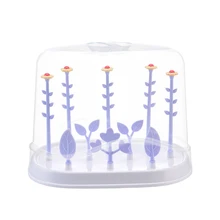 4 цвета, сушилка для детских бутылочек, сушилка для цветов и деревьев, бутылочки со съемными крышками, держатель для бутылочек для кормления, полка для детских пустышек