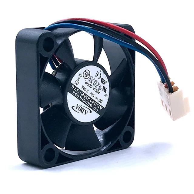 10PCS  FOR ADDA AD0412MB-G76 4010 40mm DC 12V  0.08A ultra silent fan double ball bearing cooling fan