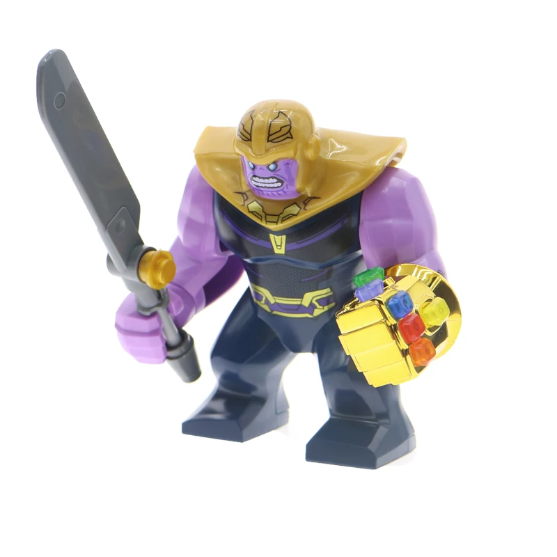 0259 Superheroes Avengers Infinity War Thanos Infinity Gauntlet With 24Pcs Power Stones Building ...