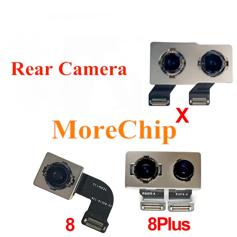 

For iPhone 8G 8Plus X Rear Back Big Camera Front Camera Small Facing Cam Flex Cable Light Proximity Sensor Earpiece Ribbon